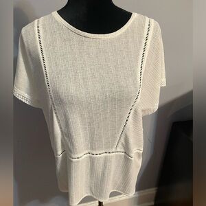 Zara white shirt